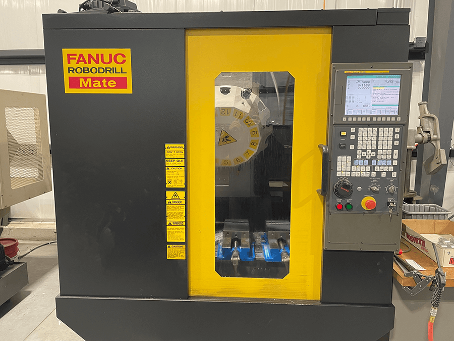 DFM in robotic CNC milling machine 
